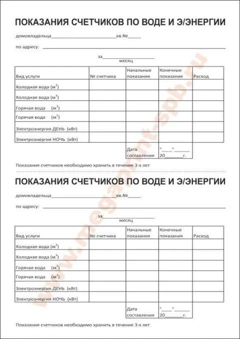 Перерасчеты платежей за энергоресурсы