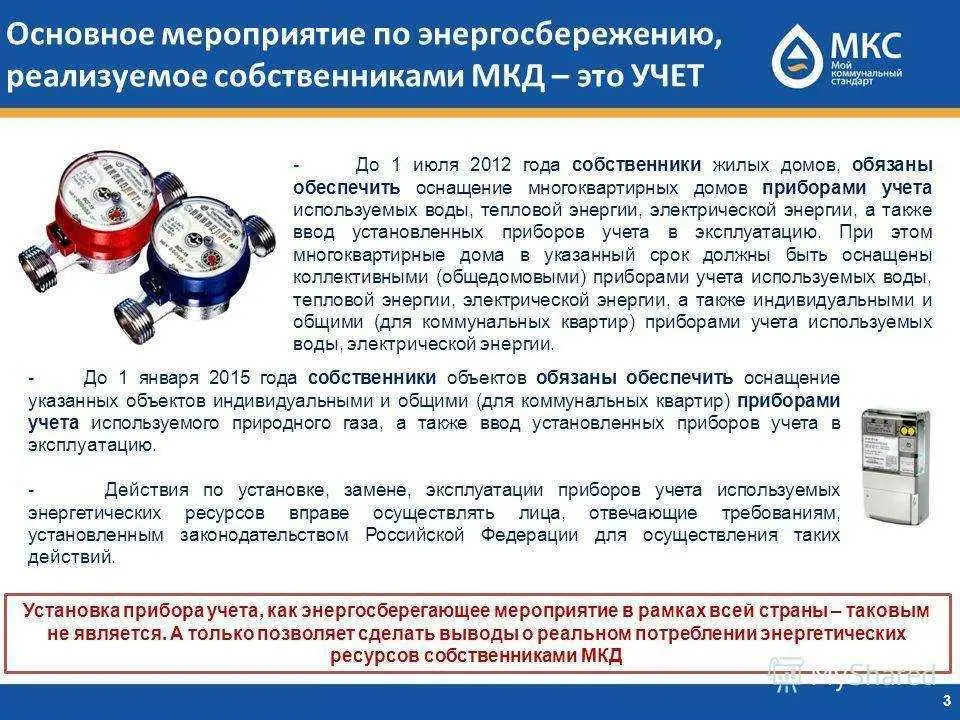 Требования к установке ОДПУ