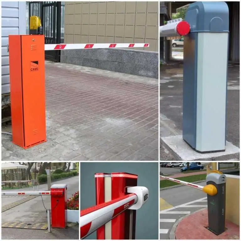 Настройка параметров шлагбаума